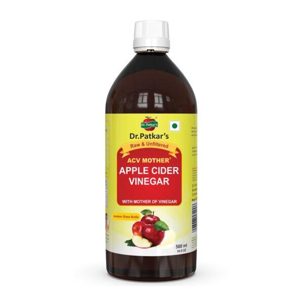 Dr. Patkar's Apple Cider Vinegar 500ml (With Mother)