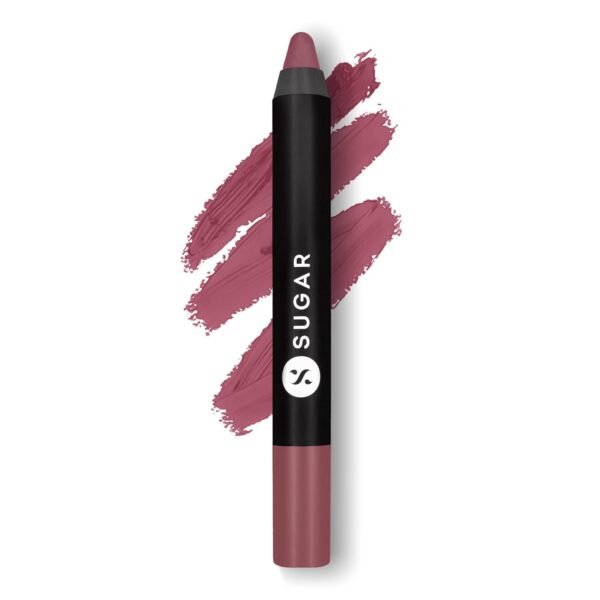SUGAR Matte As Hell Crayon Lipstick - 07 Viola (2.8g)
