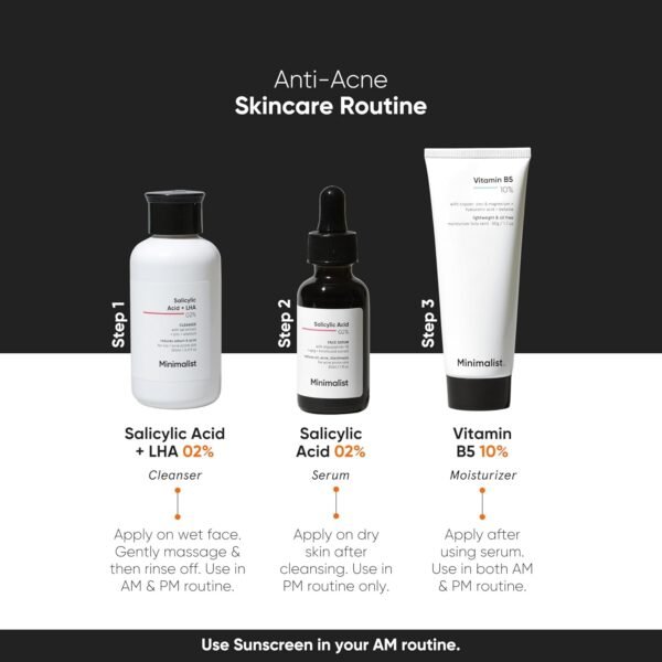 Minimalist 2% Salicylic Acid Face Serum (30ml) - Image 3