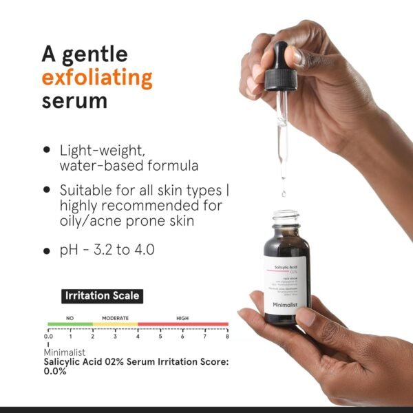 Minimalist 2% Salicylic Acid Face Serum (30ml) - Image 4