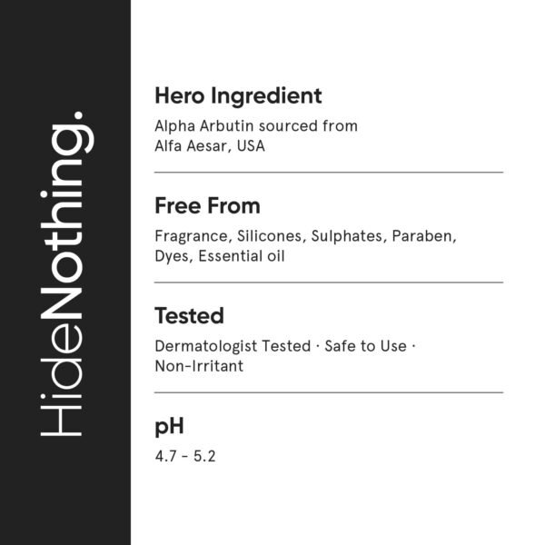 Minimalist 2% Alpha Arbutin Face Serum (30ml) - Image 2