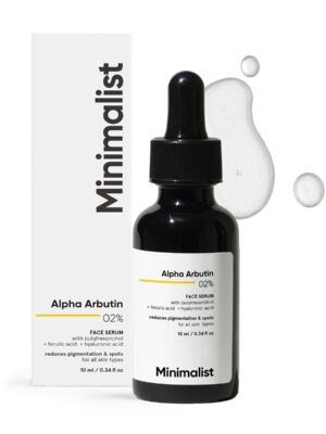 Minimalist 2% Alpha Arbutin Face Serum (30ml)