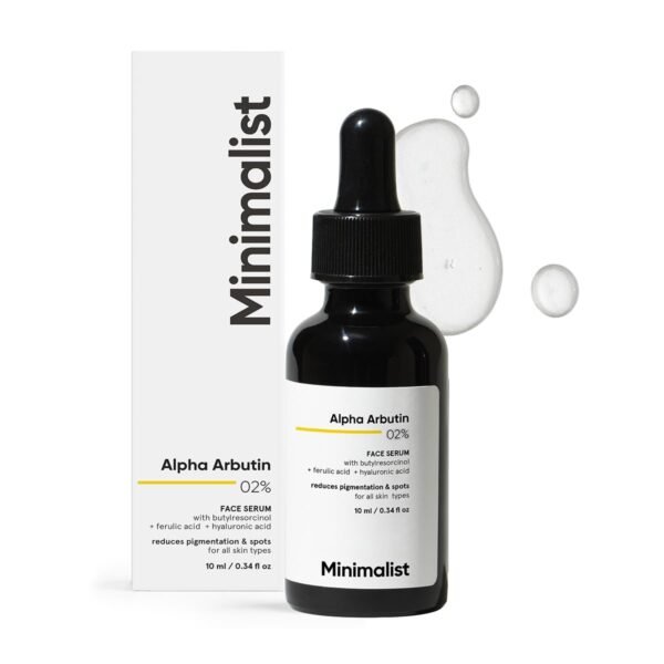 Minimalist 2% Alpha Arbutin Face Serum (30ml)
